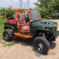 Mini Jeep tout-terrain 4x4 à essence, Buggy des dunes, Véhicules Jeep 2 ou 4 places, Mini Jeep électrique pour adultes à vendre