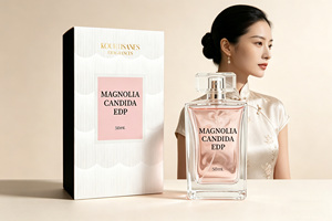 MAGNOLIA CANDIDA EDP, Perfume Floral Delicado y Puro para Mujer, Fragancia Corporal, Personalización de Marca y Suministro al por Mayor Internacional - Product Image 5
