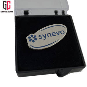 Insignia de Metal con esmalte suave de fábrica, insignia roja de concientización sobre el SIDA y el virus, servicio de ayuda, <span class=keywords><strong>12</strong></span> años de experiencia - Product Image 5