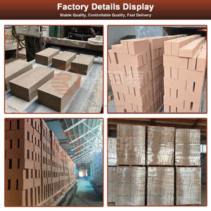 Hoch temperatur beständigkeit Günstige Feuer ziegel Wärmedämmung Leichter Lehm ziegel für Ofen und Ofen - Product Image 5