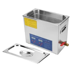 Pembersih Ultrasonik Stainless Steel 6L, Pembersih Ultrasonik Ultrasonik untuk Industri