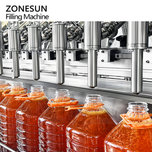เครื่องบรรจุน้ำมันพืชสำหรับปรุงอาหารแบบอัตโนมัติ ZONESUN ZS-MPO12 ความแม่นยำสูง 12 หัวปั๊ม - Product Image 3