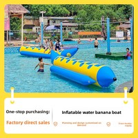 Outdoor-Unterhaltungsanlagen Aufblasbare Wasserrutsche & Bananenboot Schnee-Bananenboot aus PVC-Material
