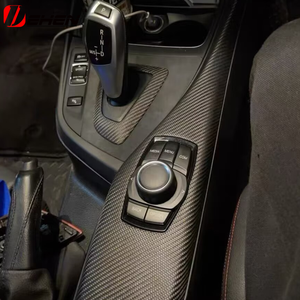 3PC Untuk BMW F20 F21 F22 F23 M Performance Seri 1 2 Gagang Rem Parkir dengan Boot Alcantara Aksesoris Interior Serat Karbon - Product Image 6