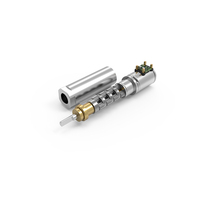 Moteur pas à pas à engrenages métalliques micro miniature Zhaowei MD003003-25 3mm 1.5v 3v 4rpm 45gf.cm à faible régime avec encodeur pour lunettes VR