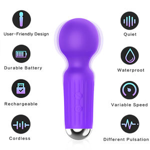 YAQU 20-Frequenz-Vibration USB-Aufladung Silikon ABS Clit Stimulator Vibration Mastur batoren Sex Machine Female Masturbation Toy - Product Image 4