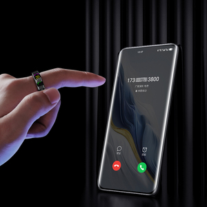 Wholesale Sports <strong>Heart</strong> <strong>Rate</strong> <strong>Monitor</strong> Smart Ring Waterproof Stainless Steel Step Counter with App Control for Health &amp; Fitness - Product Image 4