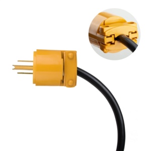 Linsheng 15A 125V 3 prong thay thế cắm 2 cực 3 dây NEMA 5-15p thẳng lưỡi điện cắm - Product Image 4