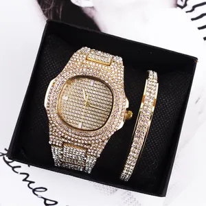 Watch Supplier Quartz Jewel Watch Diamond Bracelet Set Fashion Light Luxury Exquisite Brand Women's Watch