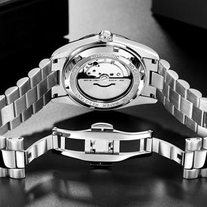 Reloj Mecánico para Hombre, Resistente al Agua hasta 10 Bar, Corona Roscada, Movimiento Japonés MIYOTA, Versión Más Reciente - Product Image 3