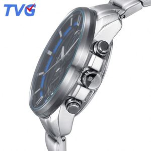Tvg 501 thả vận chuyển COMELY người đàn ông thạch anh xem chất lượng cao sáng nước chống Chronograph quảng cáo du lịch tay đồng hồ - Product Image 6