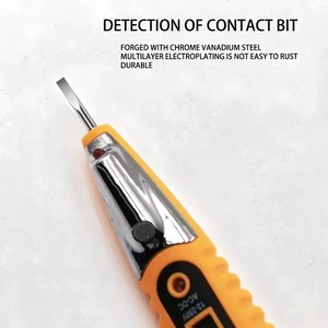 Kỹ thuật số kiểm tra bút AC DC 12-250V Tester tuốc nơ vít điện LCD hiển thị Non-Contact cảm ứng điện áp Detector thử nghiệm bút chì - Product Image 6