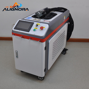 เครื่องทำความสะอาดด้วยเลเซอร์พัลส์ระบายความร้อนด้วยน้ำ 500W พร้อมเครื่องสแกนมือถือ สำหรับงานหนัก กำจัดสนิม สี และคราบน้ำมัน - Product Image 1
