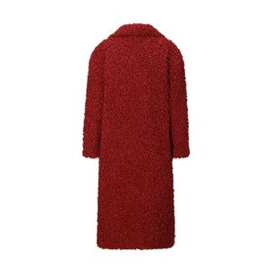 KALAIBEN-<span class=keywords><strong>Parka</strong></span> de Lana <span class=keywords><strong>Polar</strong></span> para <span class=keywords><strong>Mujer</strong></span>, Chaqueta Larga con Botones y Logotipo Personalizado para Exteriores - Product Image 3