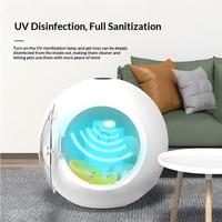 Séchoir intelligent et simple pour animaux de compagnie, système de sécurité automatique, rechargeable, autonettoyant, pour chats et chiens, usage domestique, silencieux