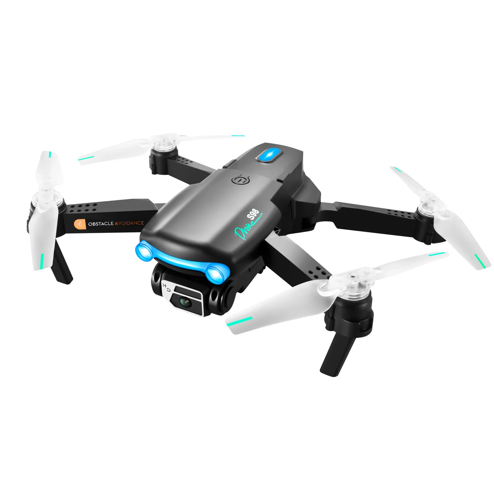 S98 Drones for beginner headless mode 2.4g pfv wifi drone long distance 150m with hd camera 4k helicopter drone toy