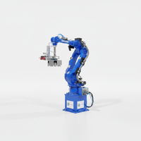Yaskawawa aplikasi Robot Umum GP180 dalam las, penanganan, lukisan, palletisasi, dll dan memiliki muatan tinggi 180KG
