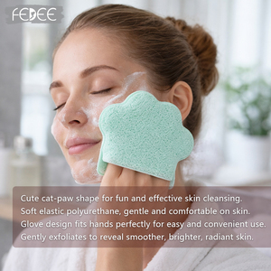 Lingettes nettoyantes pour le visage, grandes lingettes nettoyantes en forme de patte de chat, lingettes nettoyantes pour le visage pour hommes et femmes - Product Image 6