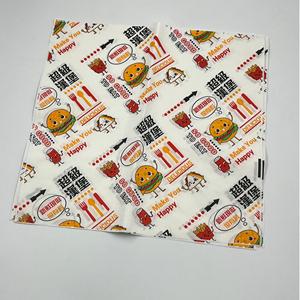 Papel Encerado Antigrasa para Envolver Alimentos, Papel de Embalaje para Alimentos de Restaurante, Papel para Envolver Hamburguesas y Sándwiches con Diseño Personalizado de Grado Alimenticio - Product Image 2