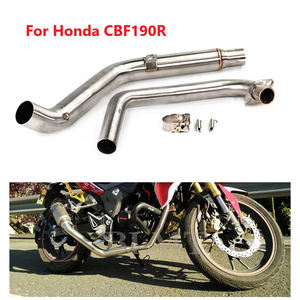 Sistema de silenciador de tubo medio de enlace medio para motocicleta <span class=keywords><strong>Honda</strong></span> CBF190R CB190R CBF190X para <span class=keywords><strong>Honda</strong></span> CBF190 - Product Image 4