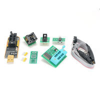 Programmateur CH341B, ensemble complet avec clip de test, socket SOP8, clip universel 8 broches, Chine