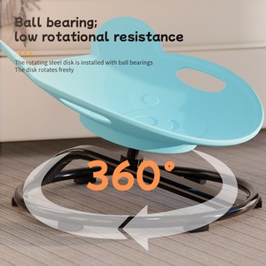 Parc de trampolines en plastique intérieur/extérieur, jouet d'entraînement sensoriel, chaise suspendue pour enfants, exercice sportif, <span class=keywords><strong>disque</strong></span> rotatif - Product Image 2