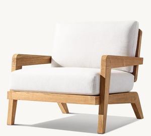 Sassanid Outdoor Contemporary Classic Patio Juegos de jardín Hotel de lujo Muebles de exterior Avila Teak Collection Outdoor Living Set - Product Image 2