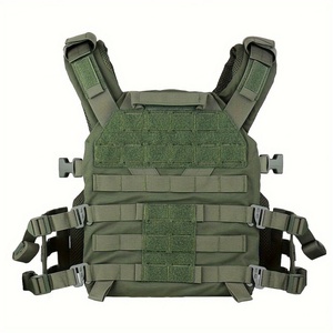 Gilet tactique à libération rapide On/Off Cummerbund MOLLE, réglable rapidement, porte-plaque pour entraînement de combat en plein air, sécurité - Product Image 4