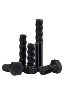 مسامير وصواميل سداسية الرأس من الفولاذ الصناعي المؤكسد الأسود DIN933/DIN931 M12/<span class=keywords><strong>M13</strong></span> فئة 8.8 - Product Image 3