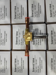 Nuova Valvola Solenoide Originale per Refrigerazione <span class=keywords><strong>EVR</strong></span> 6 032F1209 Saldatura ODF 1/2 Pollici per Condizionatore d'Aria - Product Image 3