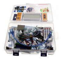 R3 Kits électroniques de bricolage Projets d'apprentissage Composant complet Starter Kit de base Modules Kit de bricolage électronique