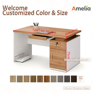 Modern Office <strong>Work</strong> Station Commercial Furniture Study Desk <strong>for</strong> Students Secretary Desk <strong>for</strong> Room Glass Office <strong>Table</strong> Wood <strong>Table</strong> - Product Image 3