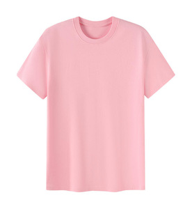 Camiseta de algodón para hombre, 100% algodón, cuello redondo, corte regular, lisa, básica, para imprimir. - Product Image 2