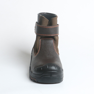 <span class=keywords><strong>Bottes</strong></span> de travail en cuir véritable personnalisées en usine, embout en acier, chaussures industrielles pour hommes, semelle extérieure HRO, <span class=keywords><strong>bottes</strong></span> de sécurité à enfiler - Product Image 6