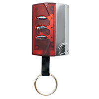 Control remoto de código variable de 868MHz para puerta de garaje VARIO MARTE Marte 3, transmisor de llavero con cubierta deslizante roja para abridor de portones