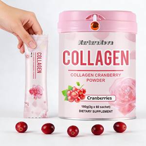 Exportación Transfronteriza, Éxito de Ventas en TikTok, COLÁGENO EN POLVO CON SABOR A ARándano ROJO, 180 g (3 g x 60 Sobres), Sabor a Arándano, Mejora la Condición de la Piel - Product Image 6