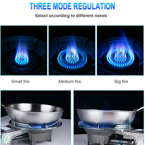 2024 Hot Selling Commercial Single Burner Heavy Duty Cast Iron Gas Cooker Stove High Pressure Color Gas Cooktop