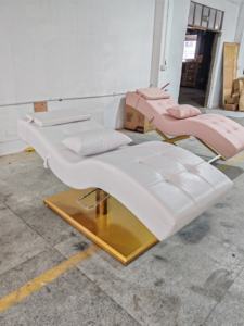 Fauteuil de soin esthétique réglable pour spa et salon, couleur personnalisable, lit de massage pour cils et tatouages, vente en gros d'usine, personnalisation pour salons de beauté - Product Image 4