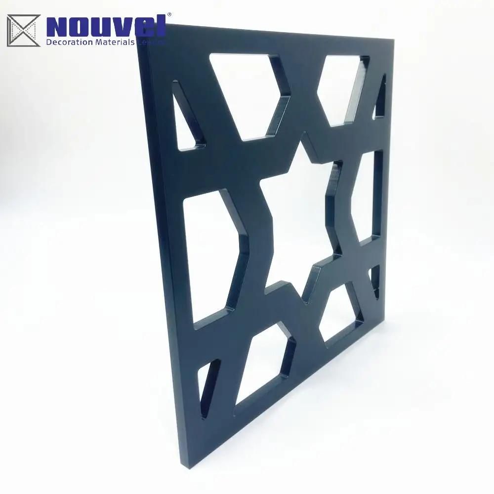 Hot Selling Wholesale Aluminum Laser Cutting Panel Star Perforated Panel Decoration Aluminum Carved Panel For Outdoor Wall