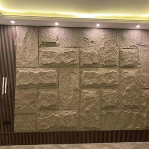 現代PUスキンストーンクラッディング装飾工場供給簡単設置直接3D立体化屋外ビジネス向け - Product Image 5