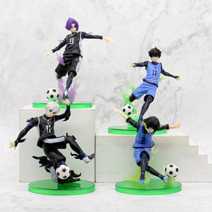 4 estilos 13CM fútbol niño <span class=keywords><strong>Manga</strong></span> estatuilla estatuas Figura <span class=keywords><strong>Blue</strong></span> <span class=keywords><strong>Lock</strong></span> Isagi Yoichi Bachira Meguru Mikage Reo juguete PVC Anime figura - Product Image 6