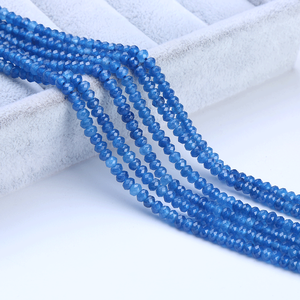 ลูกปัดพลอยตาแมวคุณภาพสูง ขนาด 8 มม. ทรงเหลี่ยมเจียระไน สีเหลือง ขัดเงา-พลอยธรรมชาติ 2610 - Product Image 6