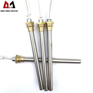 Pellet Stove Igniter Hot Rod Heating Tube Ignitor 9.9*140/150/170 Mm M16*1.5 Thread For Fireplace Grill Stove 300/350w 220v