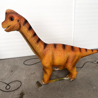 Dinosaures animatroniques personnalisés et réalistes pour parcs à thème, modèle de Triceratops mignon et articulé avec mouvements, à vendre pour parcs d'aventure et musées