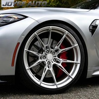 Jantes forgées en satin argenté personnalisées à 10 branches, 17-24 pouces, 5x112 5x114.3 5x120 pour BMW F80 Mercedes W205 Cadillac CTS