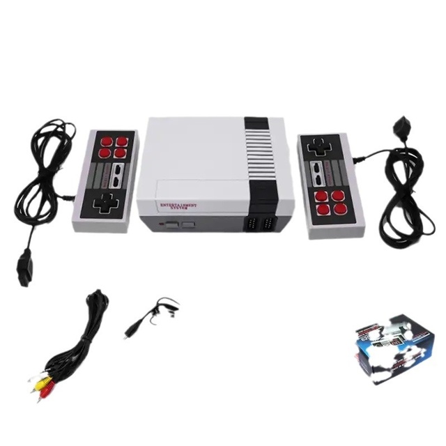 Foreign Trade Wired Mini TV Game Console 8-Bit Retro Games European American Classic Red White Machine Built-in 620 Games Model