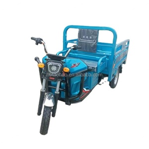 Triciclo Eléctrico de Carga de 800W, Tipo Carrocería Abierta, Scooter Motorizado de 3 Ruedas para Pasajeros, Potencia de 1000W, Voltaje de 60V, Carga Útil de 400kg - Product Image 1