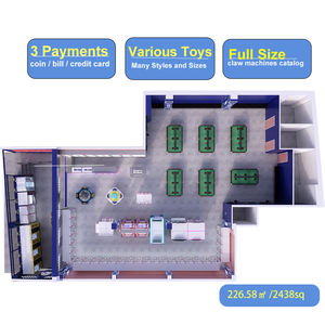 Máquina de Garras <span class=keywords><strong>Mini</strong></span> <span class=keywords><strong>para</strong></span> Salas de Juego, Grúa de Precisión <span class=keywords><strong>para</strong></span> Centros de Juego Japoneses, <span class=keywords><strong>para</strong></span> el Centro Comercial de Kioto, 9 Años de Asociación Estable - Product Image 2