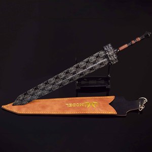 Elden Ring Fire Cloud <span class=keywords><strong>patrón</strong></span> totalmente metálico espada gigante artesanía arma modelo decoración personalizado Anime juego acero espada periférico - Product Image 1