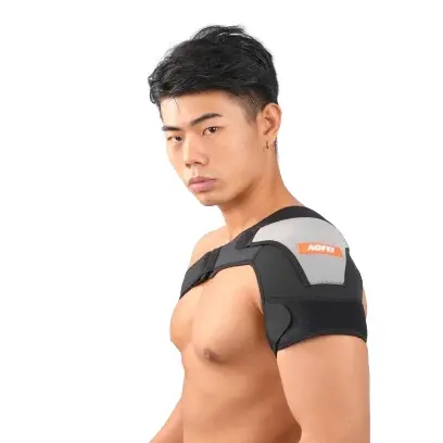 Sportschutzgürtel Anti-Rutsch-Schulterpolster einstellbarer Schutz zur Vermeidung von Belastung Schulterpolster